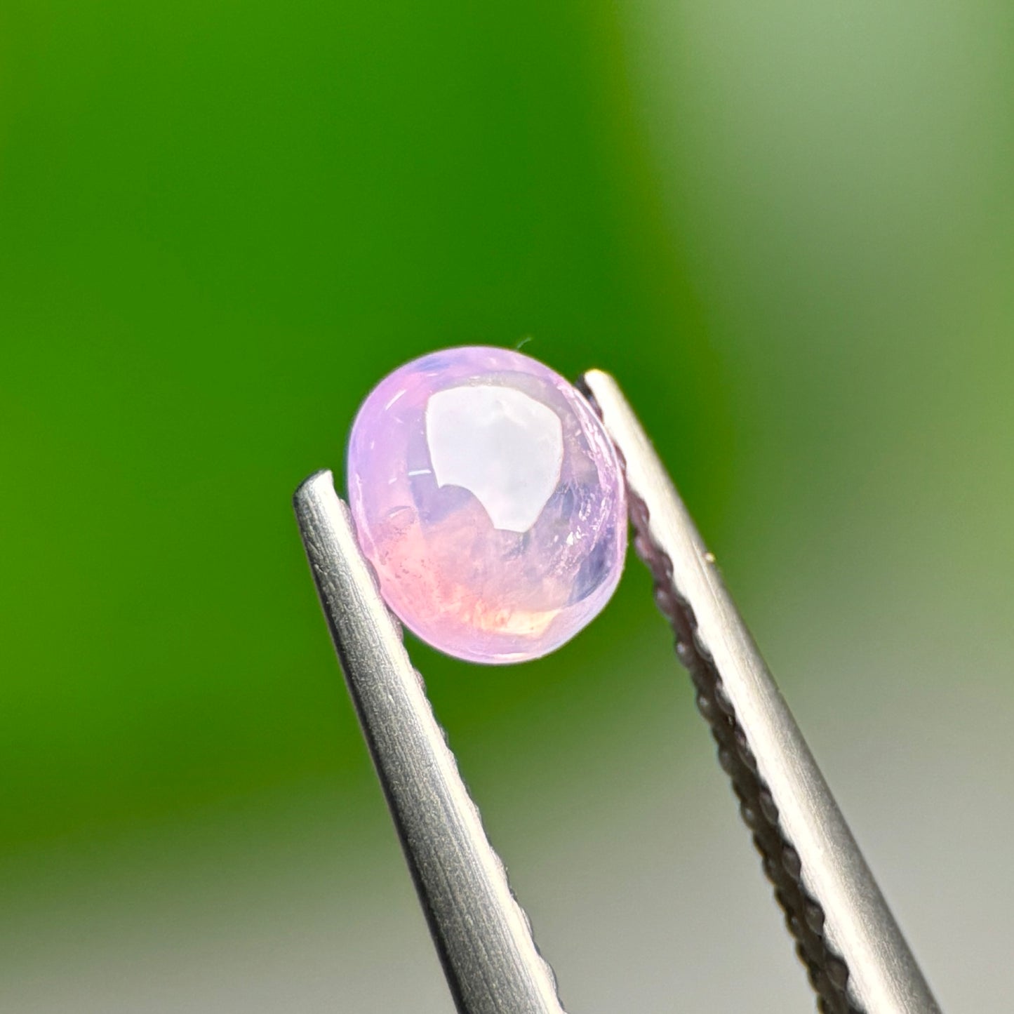 0.48ct Natural Pink Cacbochon Sapphire Viet Nam. No treatment Sapphire Luc Yen.