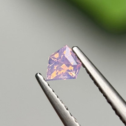 0.28ct Natural Whitish Pink Milky Sapphire Vietnam.