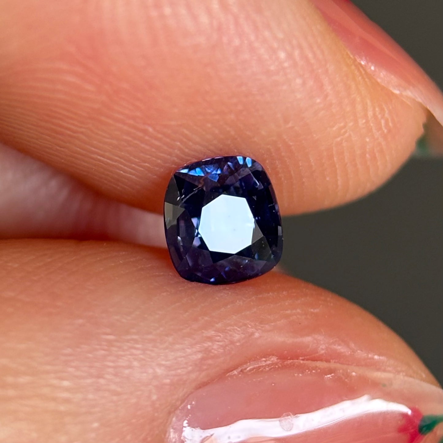 0.57ct Natural Blue Milky Sapphire Vietnam.