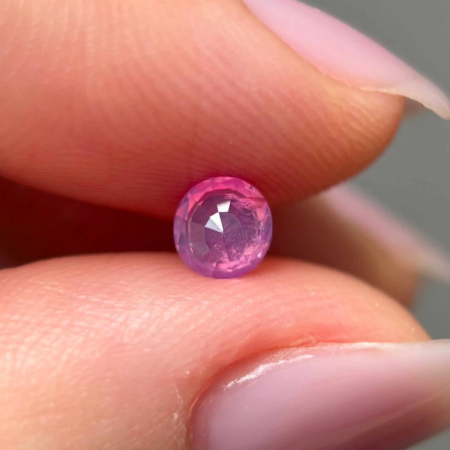 0.43ct Natural Milky Pink Sapphire Vietnam