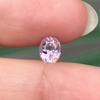 1.09ct Natural Milky Light Pink Sapphire Vietnam