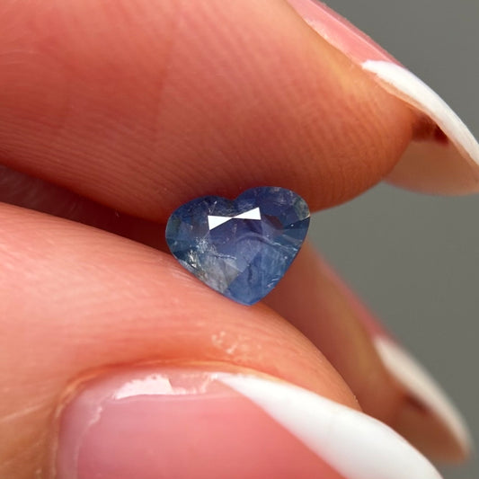 0.50ct Natural Milky Blue Sapphire Vietnam