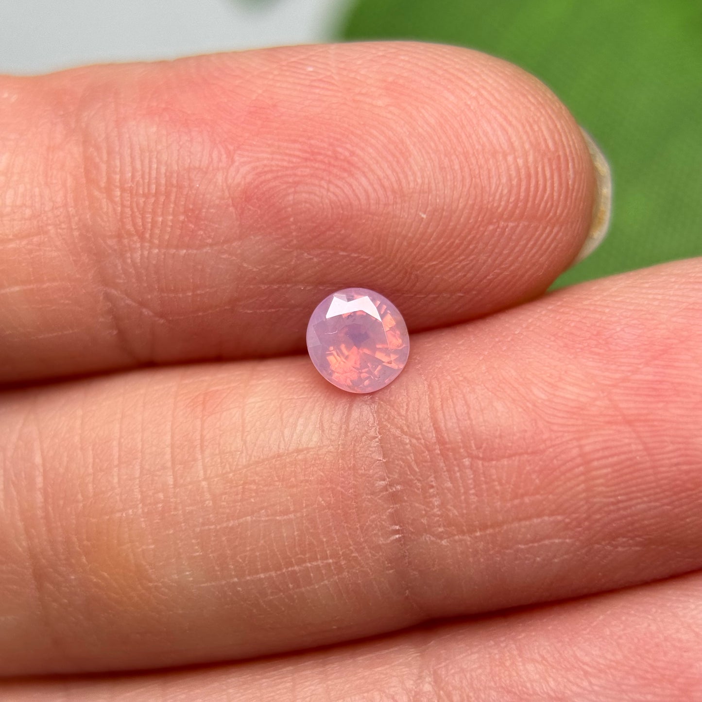 0.52ct Natural Pink Milky Sapphire Viet Nam.