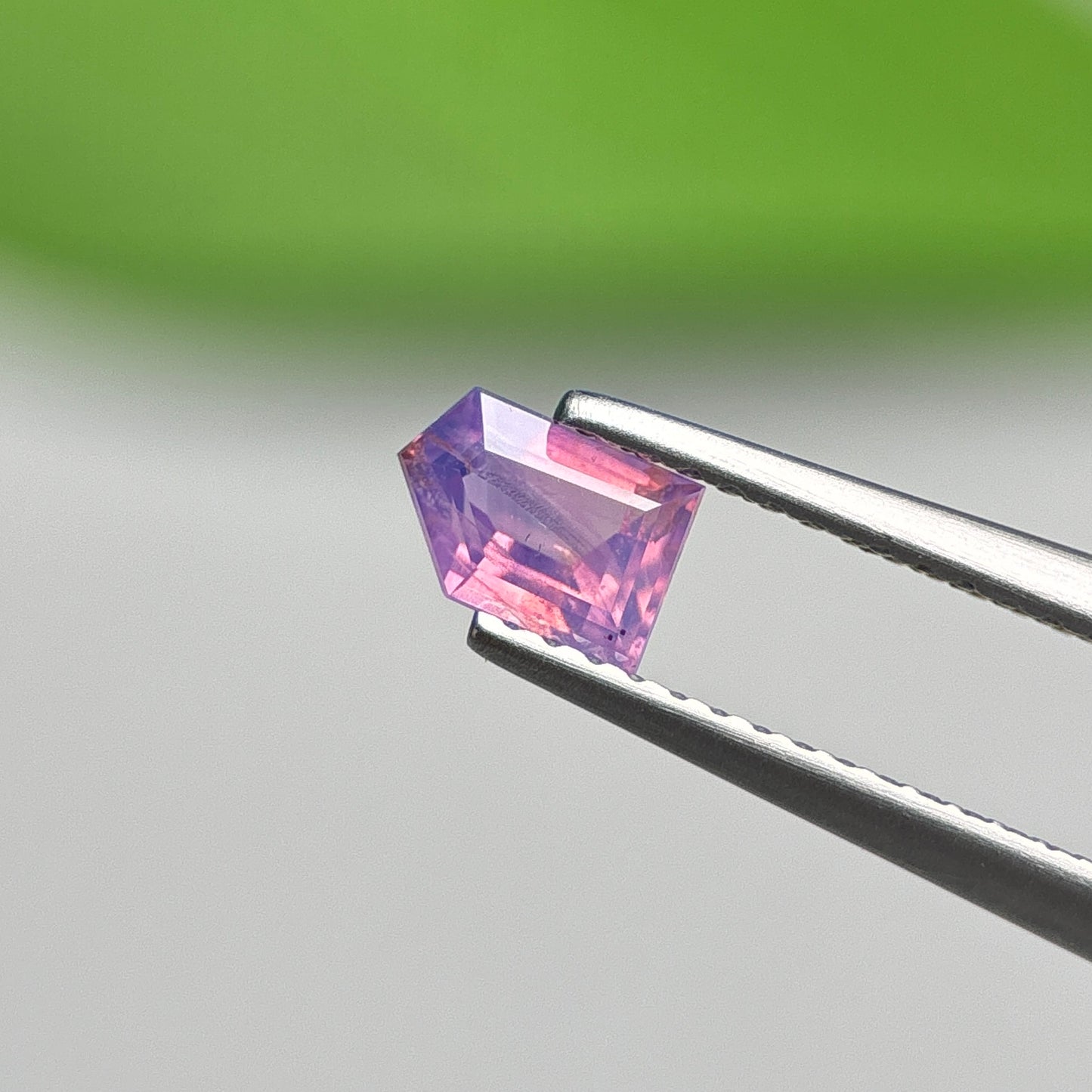 0.62ct Natural Pinkish Purple Sapphire Vietnam. No treatment.