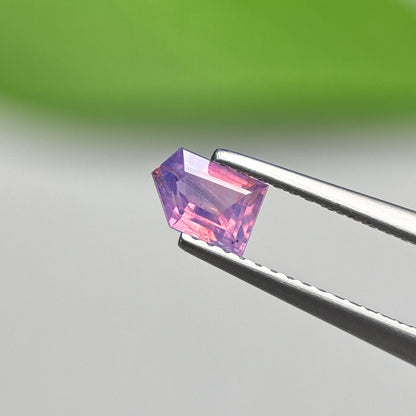 0.62ct Natural Pinkish Purple Sapphire Vietnam. No treatment.