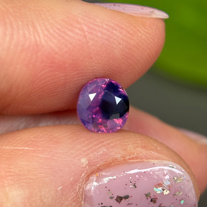 1.32 ct Natural Purple Milky Sapphire Vietnam
