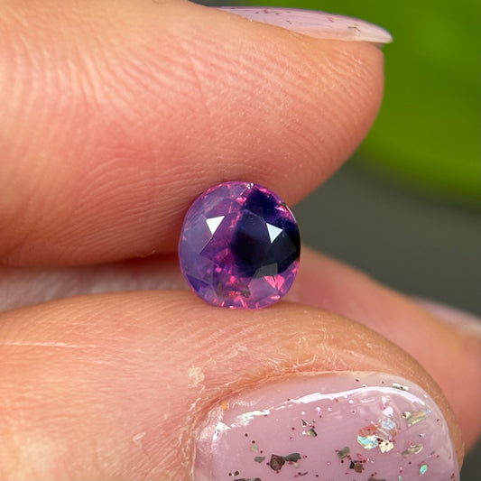1.32 ct Natural Purple Milky Sapphire Vietnam
