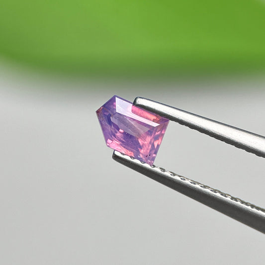 0.62ct Natural Pinkish Purple Sapphire Vietnam. No treatment.