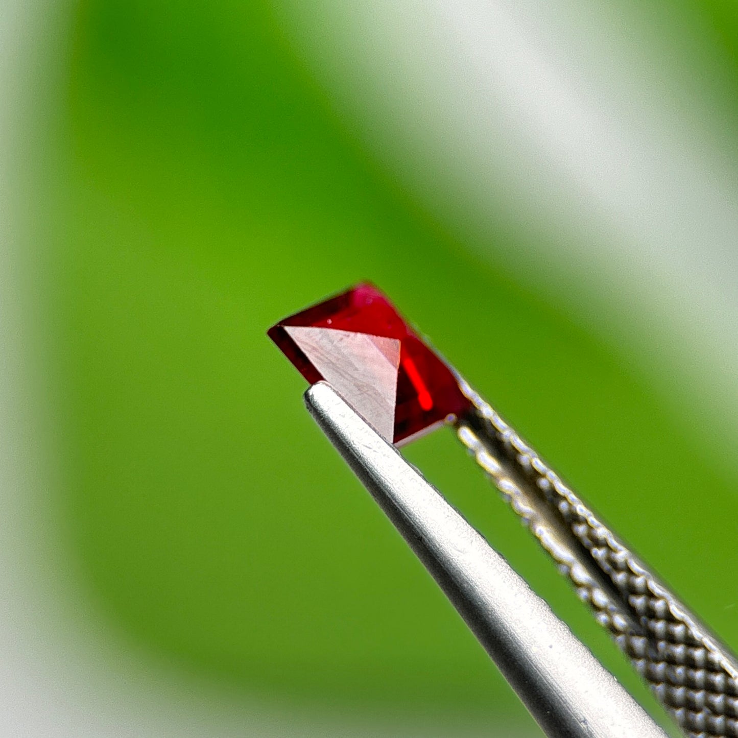 0.61 ct Natural Red Spinel Vietnam. Square Shape. No Treatment