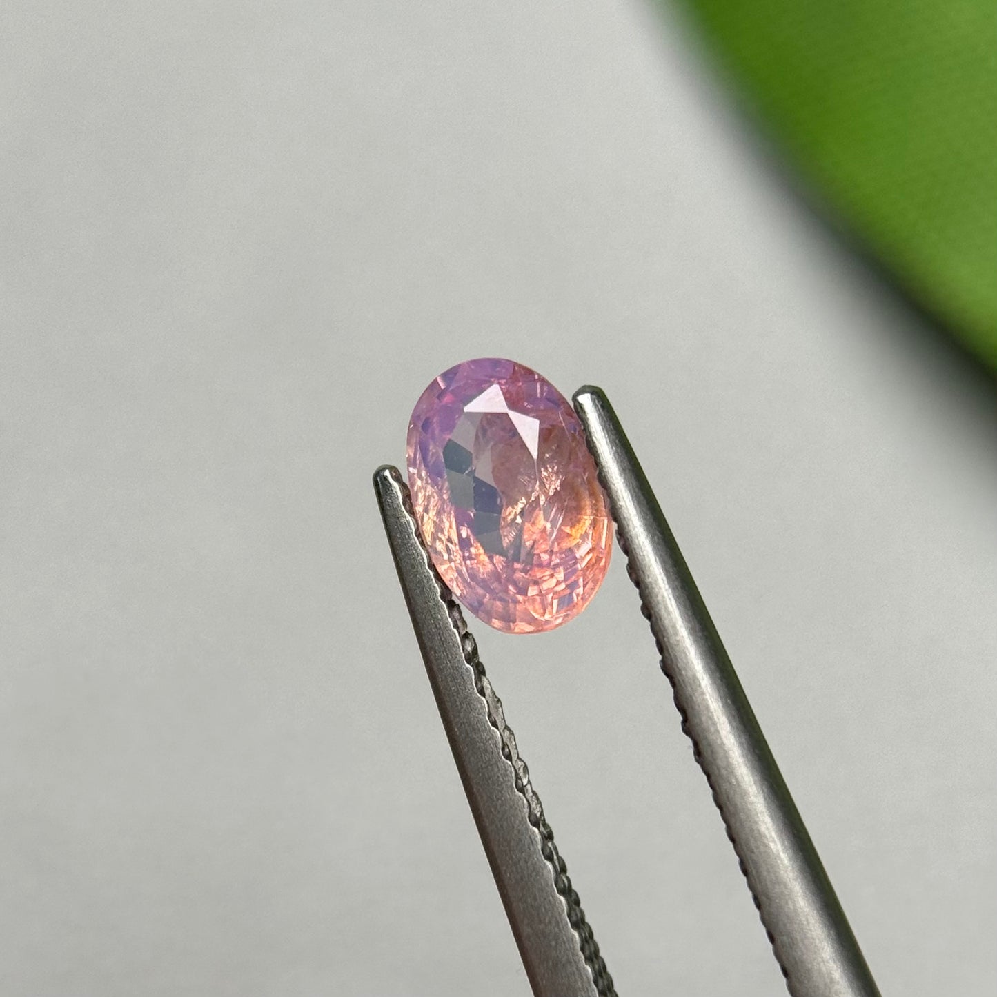 0.92ct Natural Pink Milky Sapphire Vietnam.