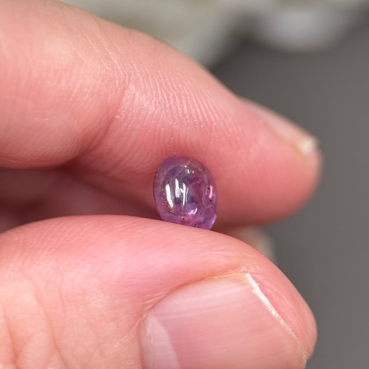1,96ct Natural Pink Cacbochon Sapphire Viet Nam. No Treatment Sapphire Luc Yen.