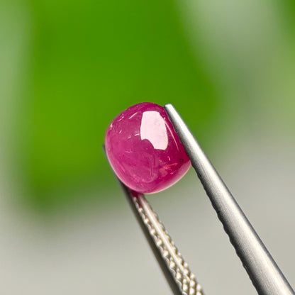 1,45ct Natural Ruby Cacbochon Viet Nam. No treatment Ruby Luc Yen.
