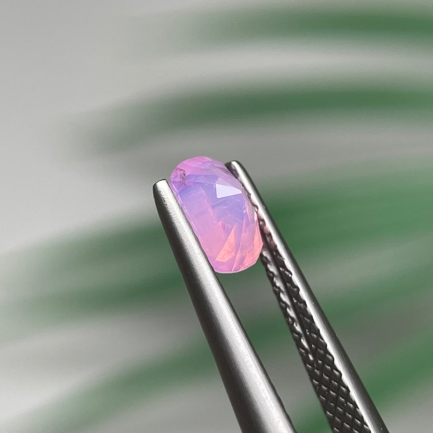 0.85ct Natural Milky Padparadscha Sapphire Vietnam