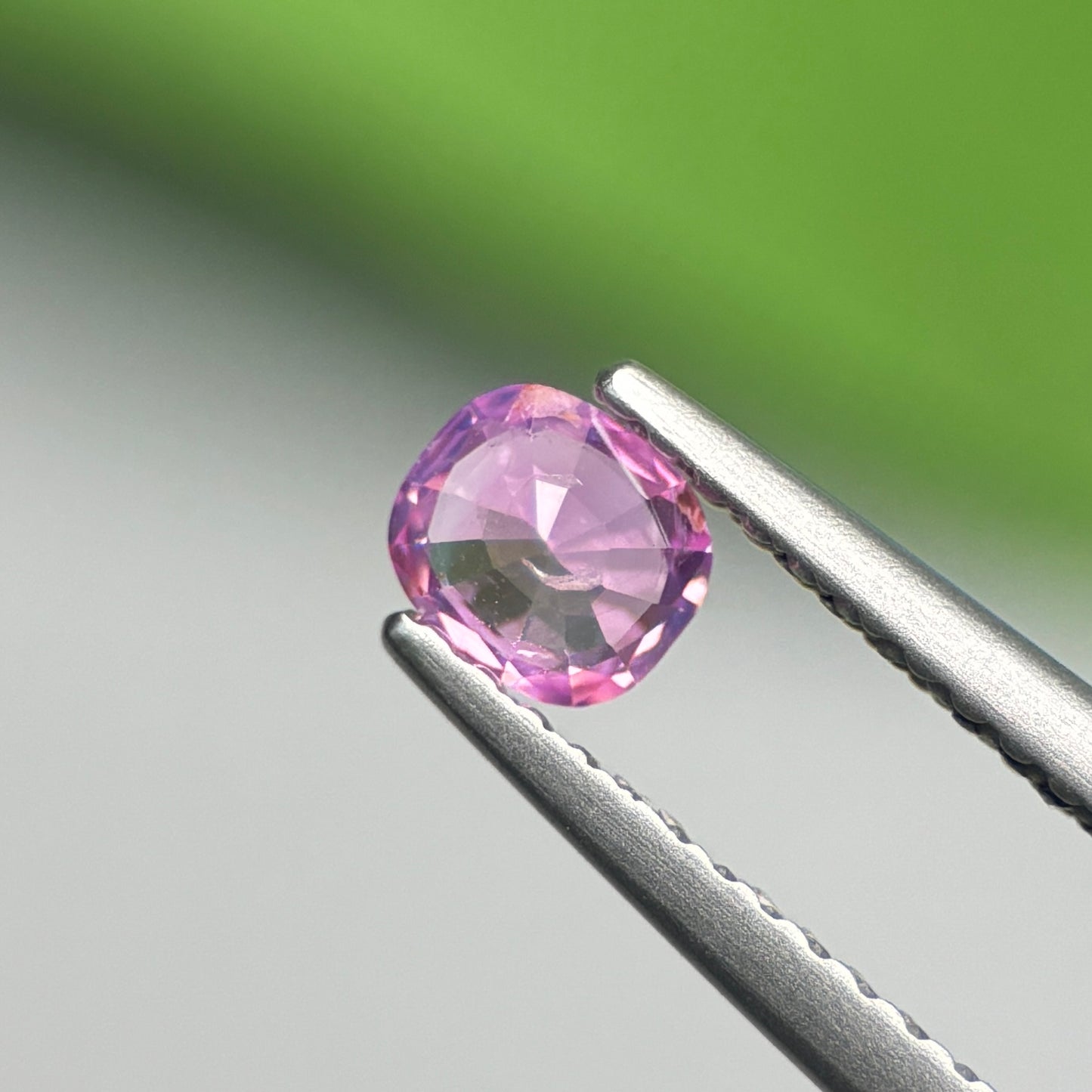 0.45 ct Natural Pink Sapphire Vietnam. Cushion Shape.