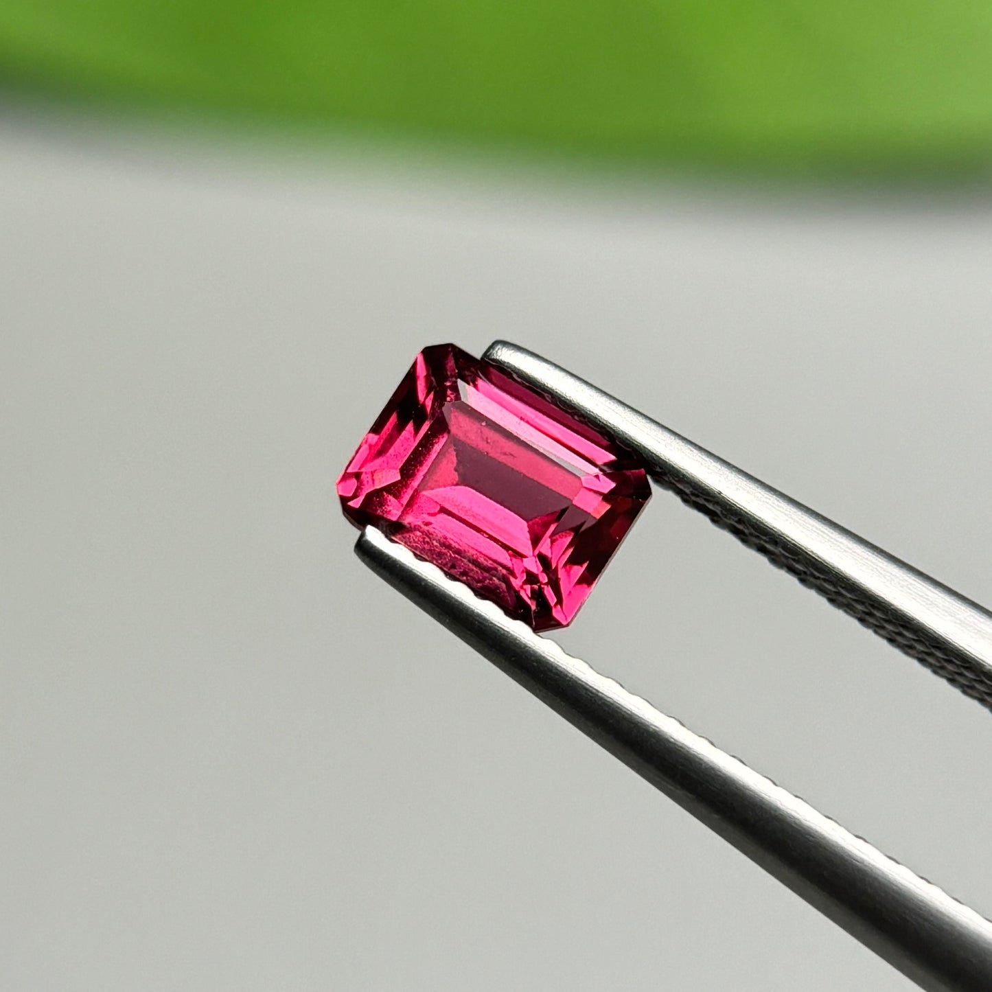 1.17ct Natural Brownish Red Spinel Vietnam. Emerald Shape.
