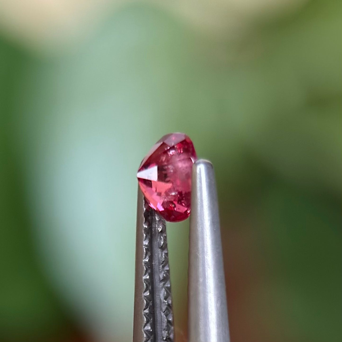 0.39ct Natural Pink Spinel Vietnam. Cushion Shape.