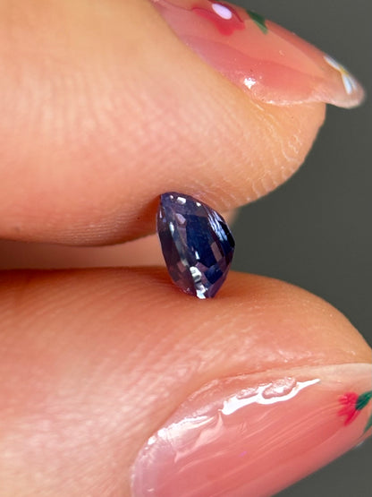 0.57ct Natural Blue Milky Sapphire Vietnam.