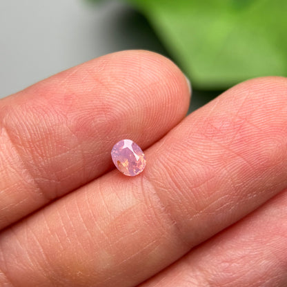 0.41ct Natural Pink Milky Sapphire Vietnam.