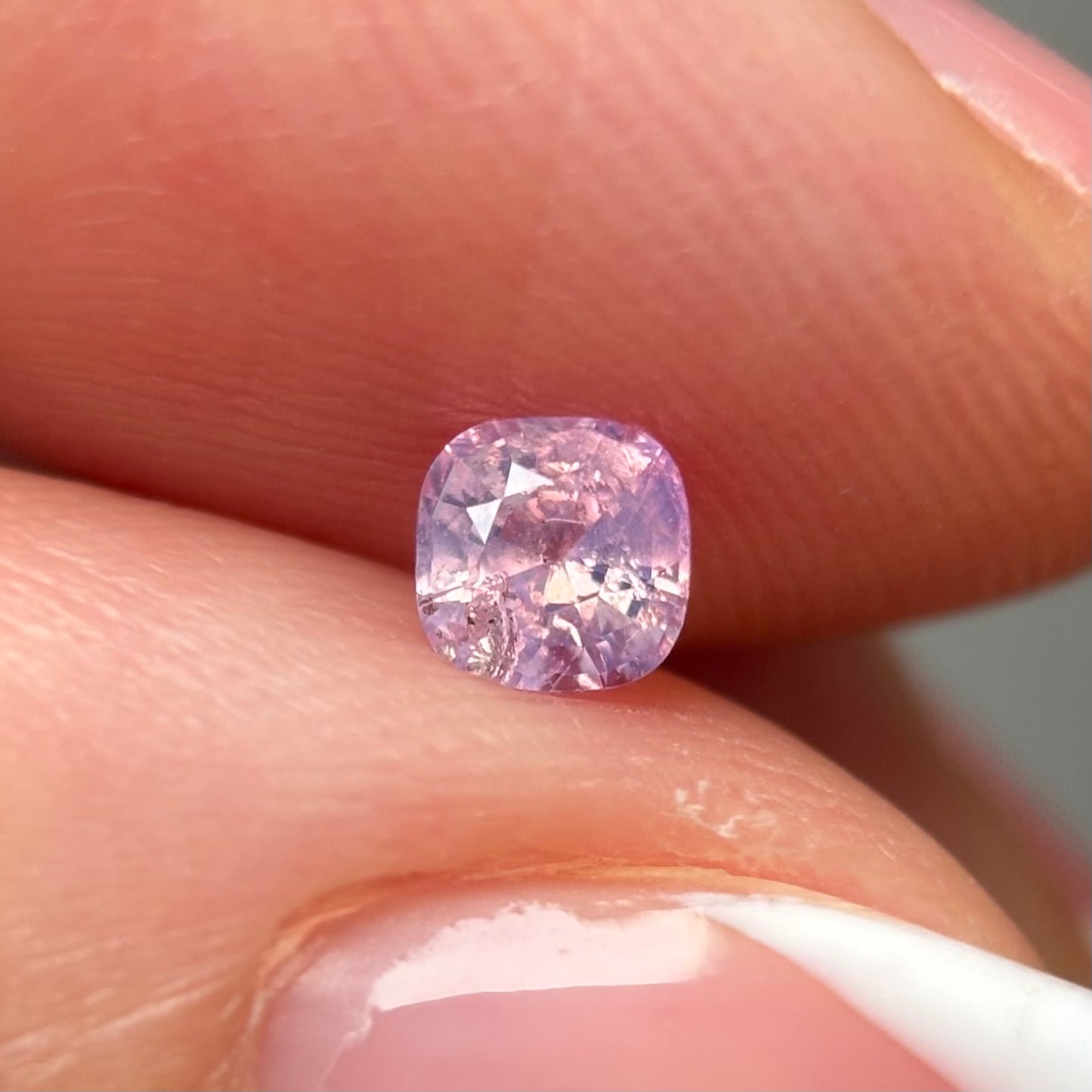 0.38ct Natural Milky Pink Sapphire Vietnam