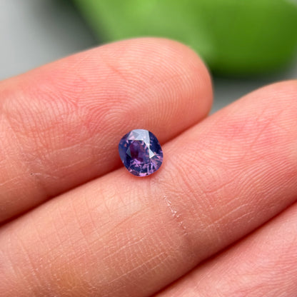 0.57ct Natural Purple Milky Sapphire Vietnam.