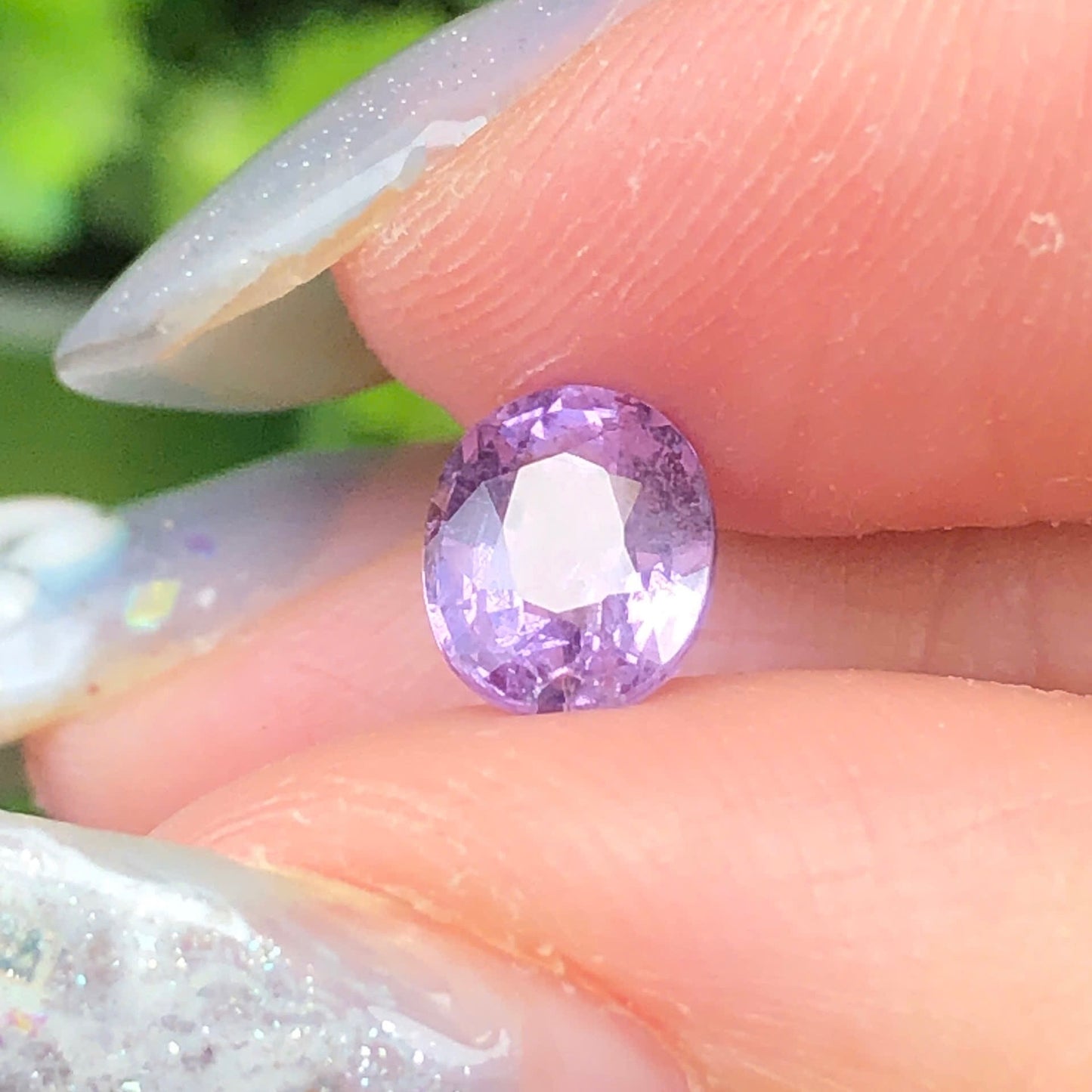 0,88ct Natural Purple Spinel Viet Nam. Cushion Shape. No Treatment Spinel Luc Yen.