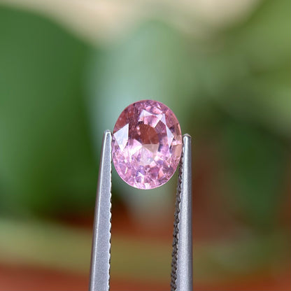 1.29ct Natural Pink Spinel Vietnam. Oval Shape.