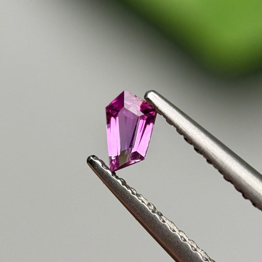 0.25ct Natural Purplish Pink Milky Sapphire Vietnam.