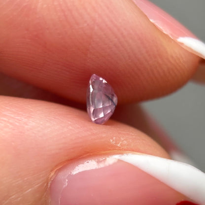 0.42ct Natural Milky White Sapphire Vietnam