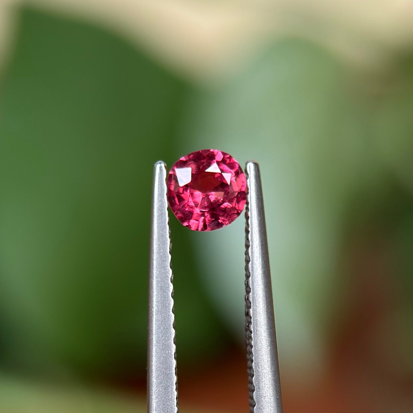 0.32ct Natural Pink Spinel Vietnam. Cushion Shape.