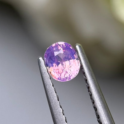 0.41ct Natural Pinkish Purple Milky Sapphire Vietnam.