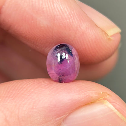 1,71ct Natural Pink Milky Cacbochon Sapphire Viet Nam. No Treatment Sapphire Luc Yen.