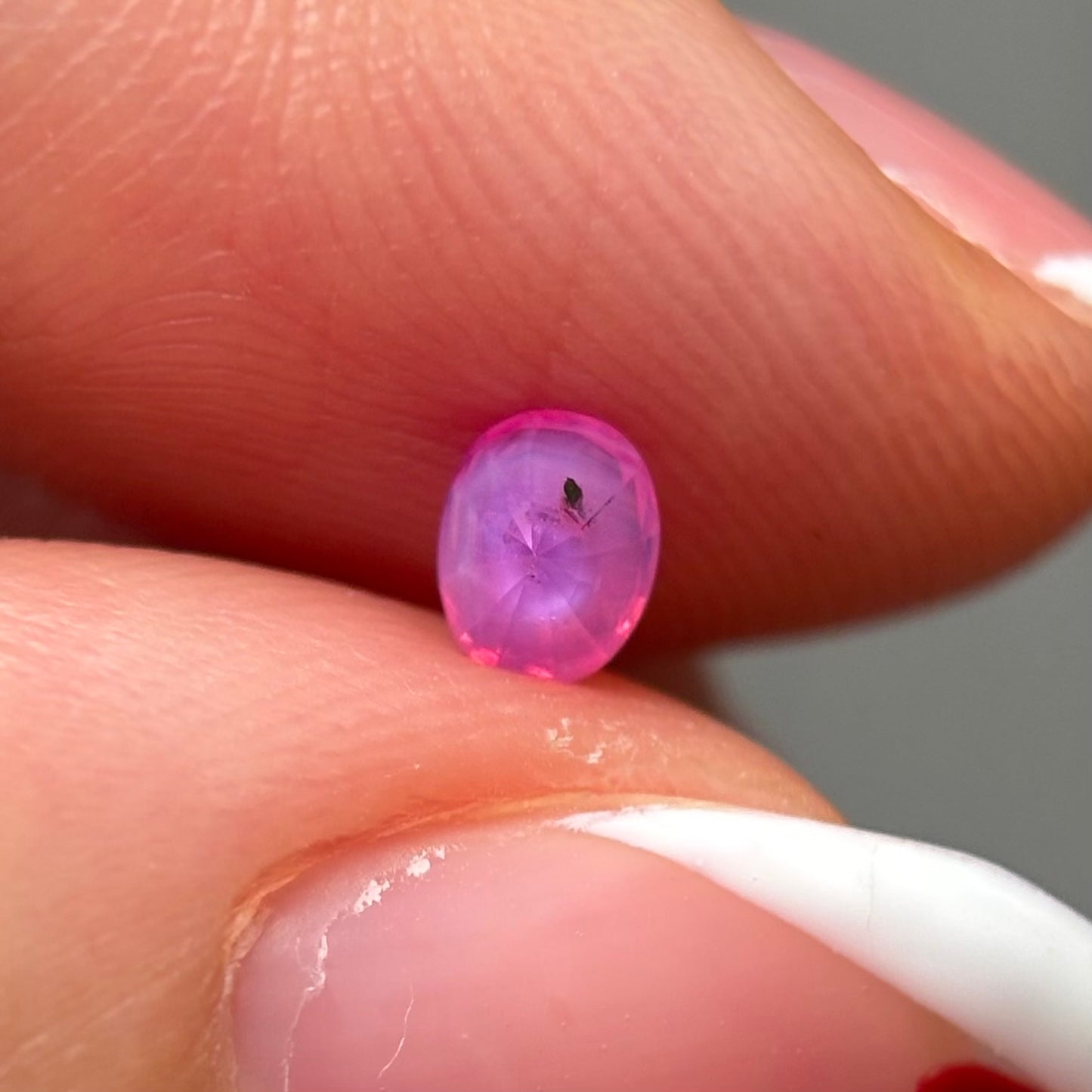 0.40ct Natural Milky Pink Sapphire Vietnam