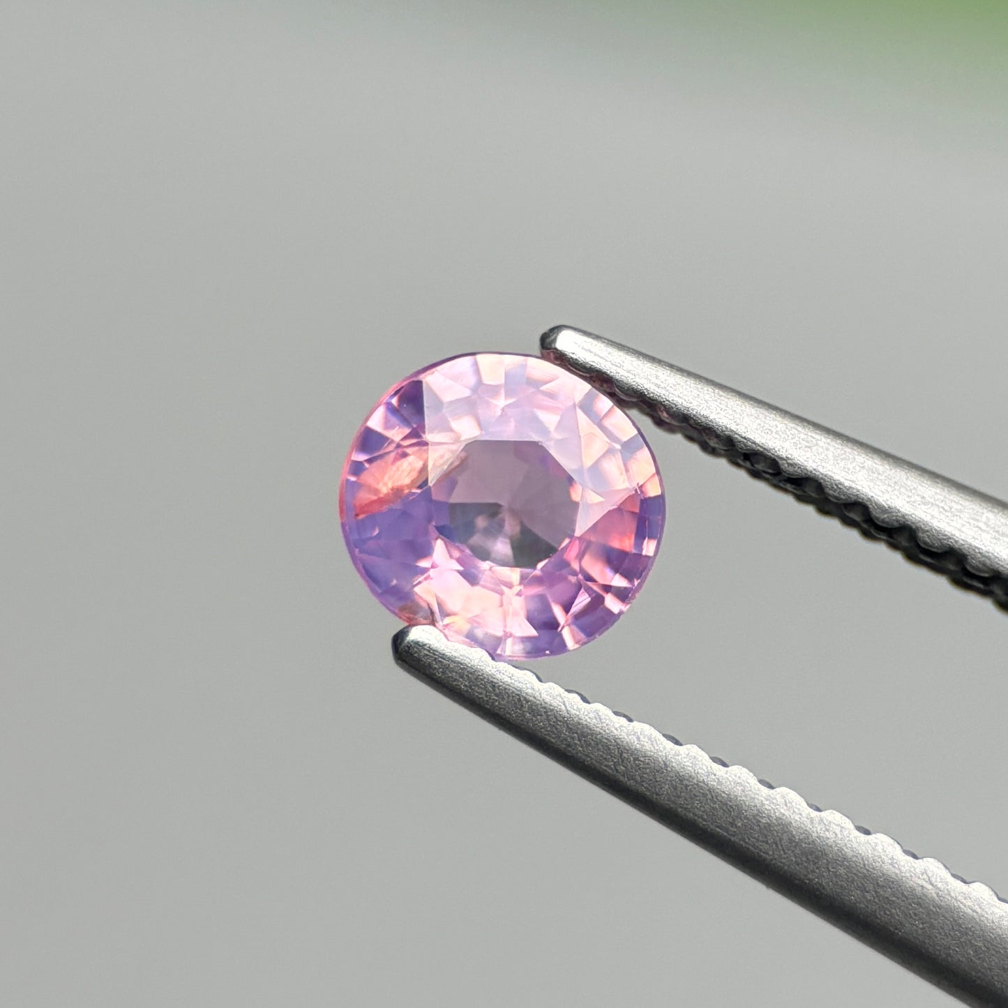 0.61 ct Natural Pink Milky Sapphire Vietnam. Cushion Shape.