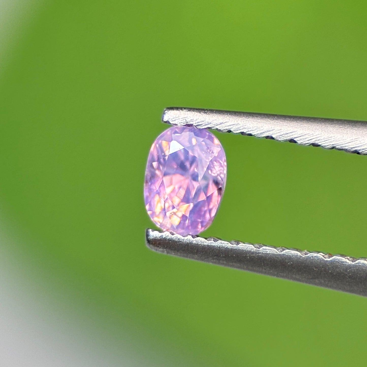 0.32 ct Natural Purple Milky Sapphire Vietnam. Cushion Shape. No Treatment