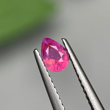 0.36ct Natural Padparadscha Milky Sapphire Vietnam