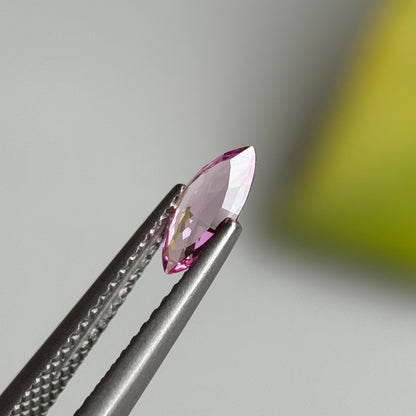 0.45 ct Natural Lite Pink Spinel Vietnam. Marquise Shape.