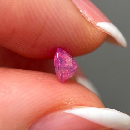 0.56ct Natural Milky Padparadscha Sapphire Vietnam