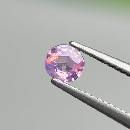 0.61 ct Natural Pink Milky Sapphire Vietnam. Cushion Shape.