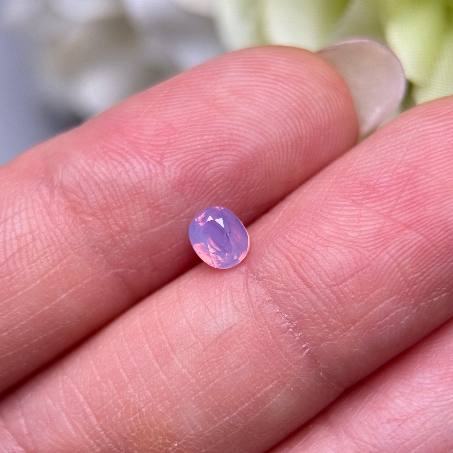 0.40ct Natural Pink Milky Sapphire Vietnam.