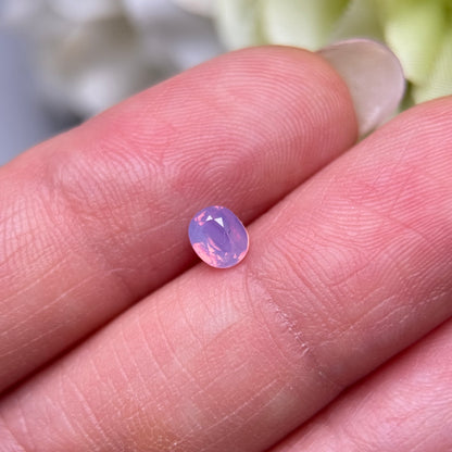 0.40ct Natural Pink Milky Sapphire Vietnam.