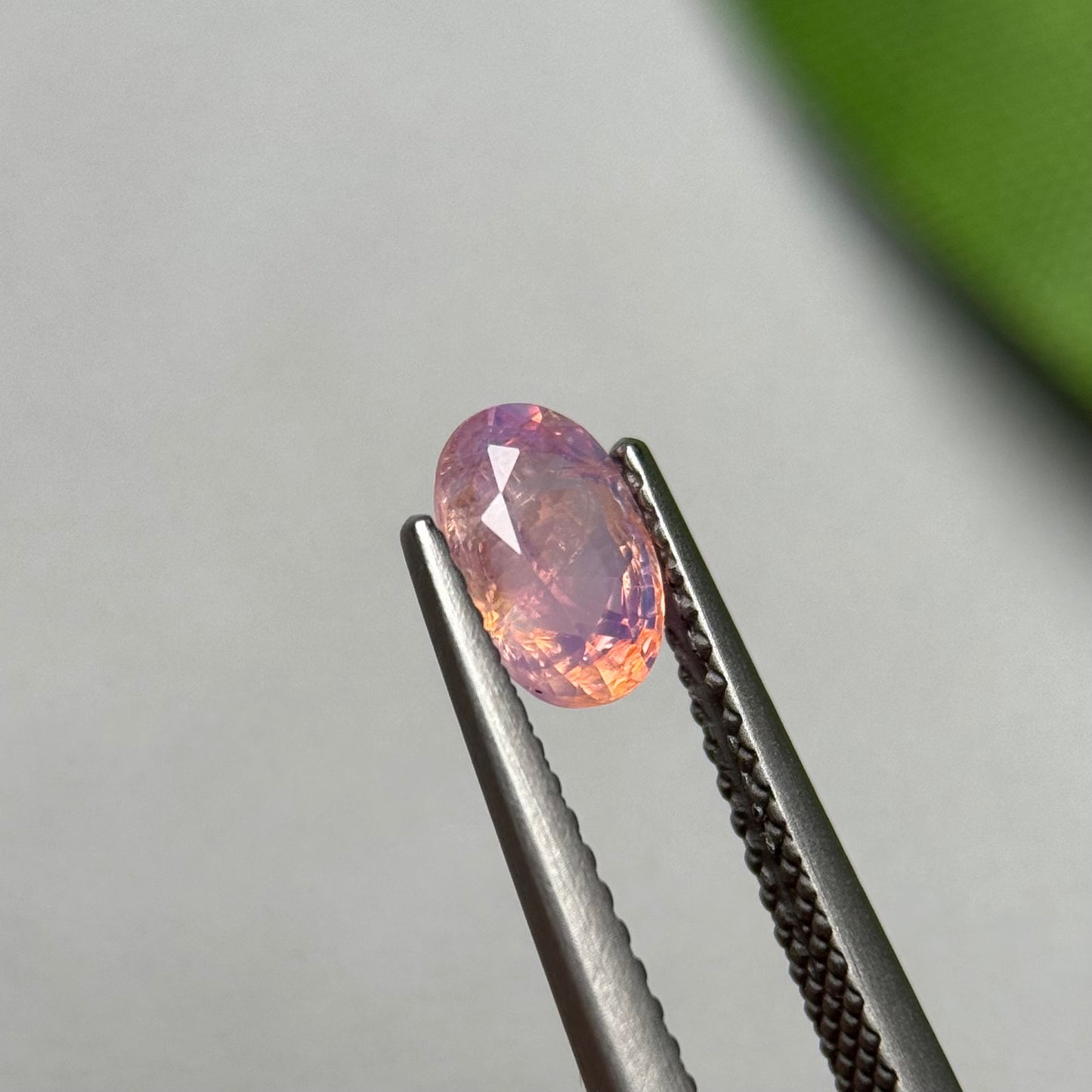 0.92ct Natural Pink Milky Sapphire Vietnam.