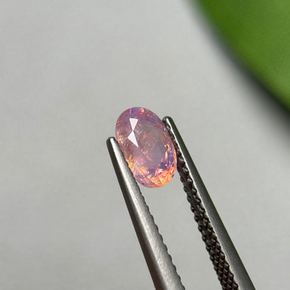 0.92ct Natural Pink Milky Sapphire Vietnam.
