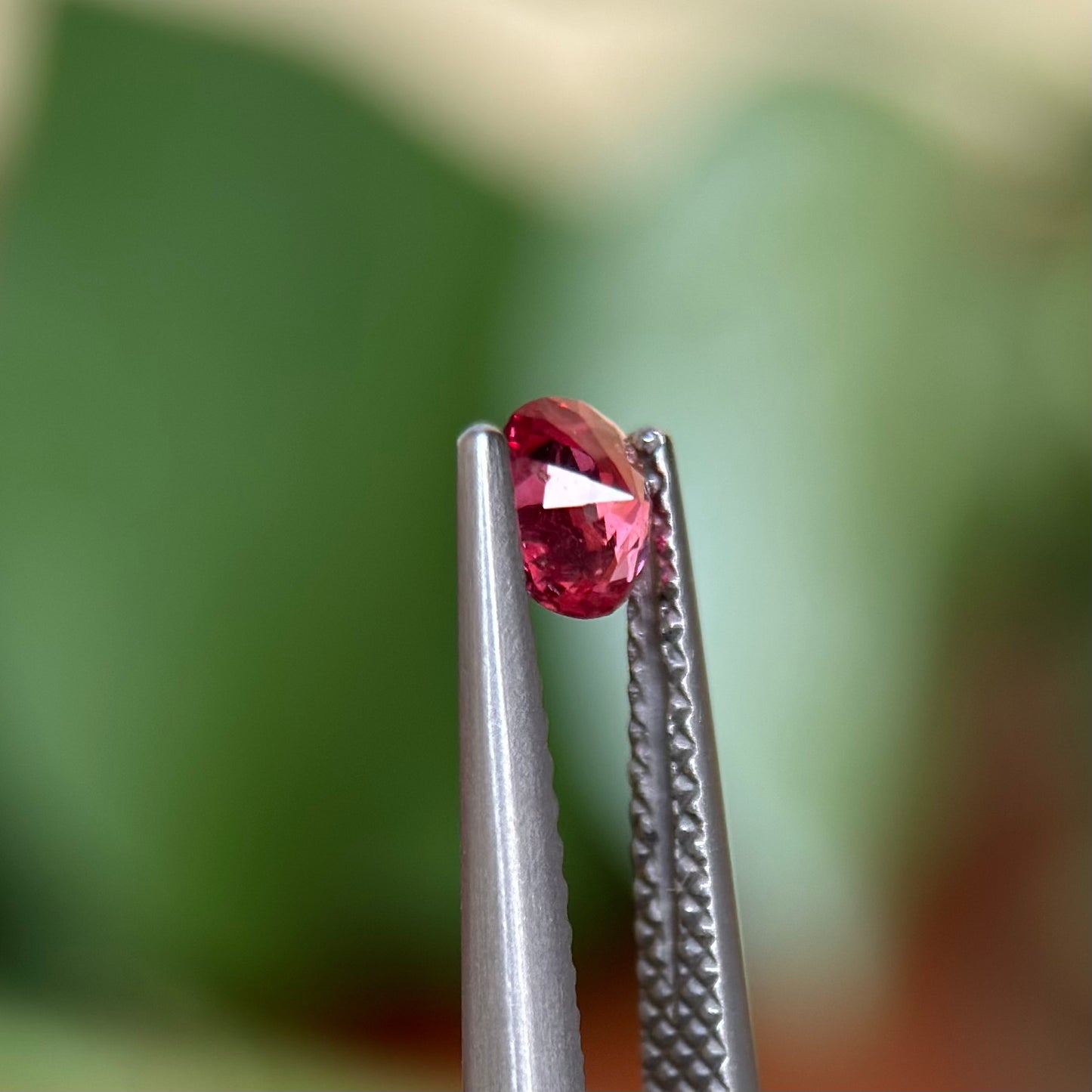 0.32ct Natural Pink Spinel Vietnam. Cushion Shape.