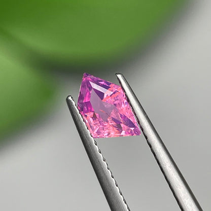 0.82ct Natural Padparadscha Milky Sapphire Vietnam