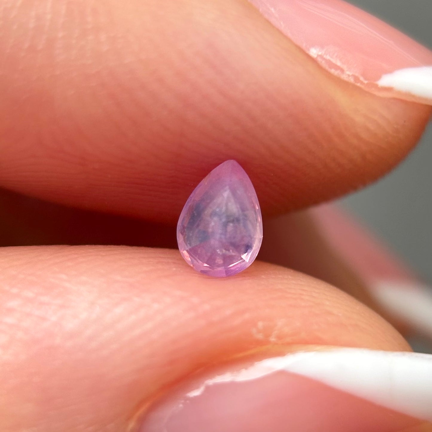 0.35ct Natural Milky Pink Sapphire Vietnam