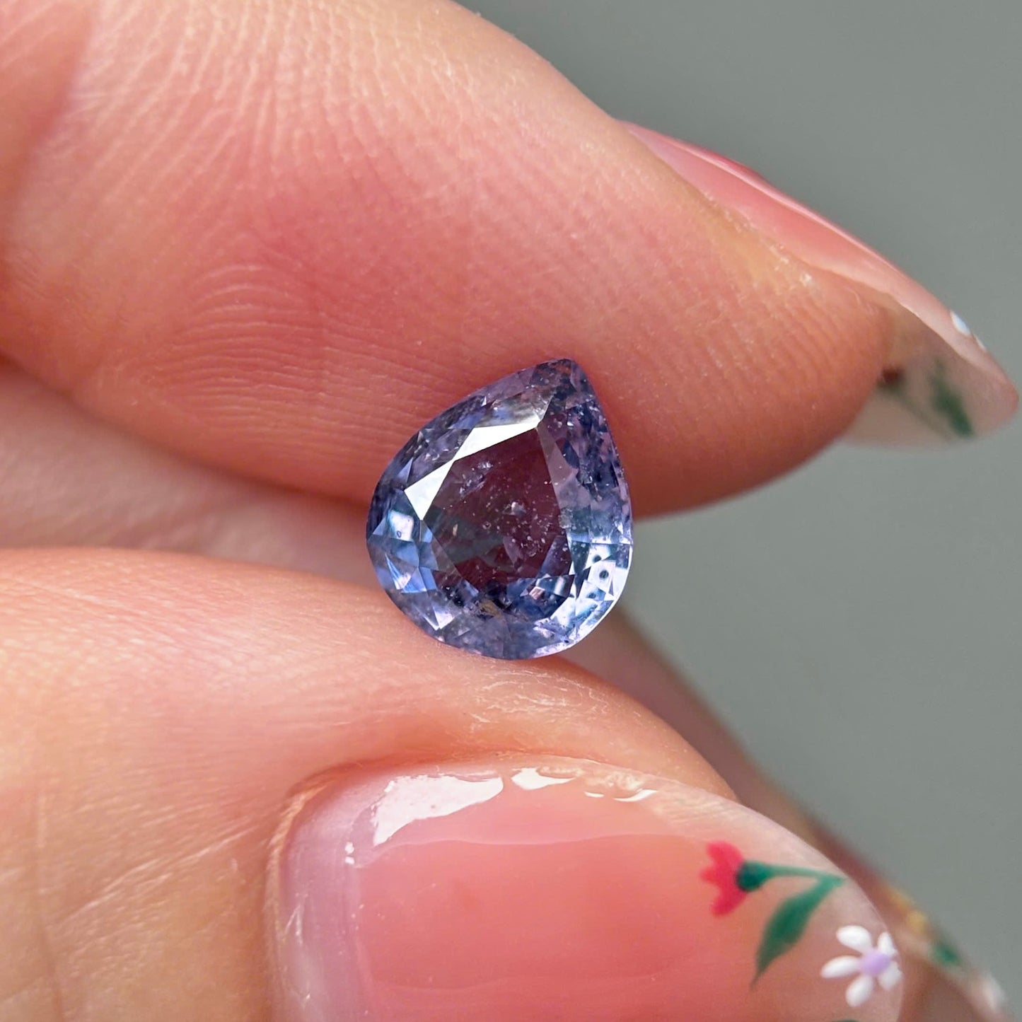 1.26ct Natural Purplish Blue Spinel Vietnam