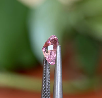 1.29ct Natural Pink Spinel Vietnam. Oval Shape.