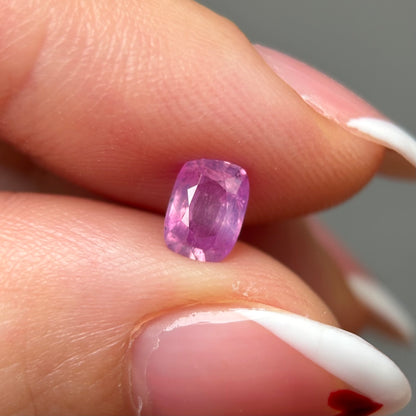 0.70ct Natural Milky Pink Sapphire Vietnam