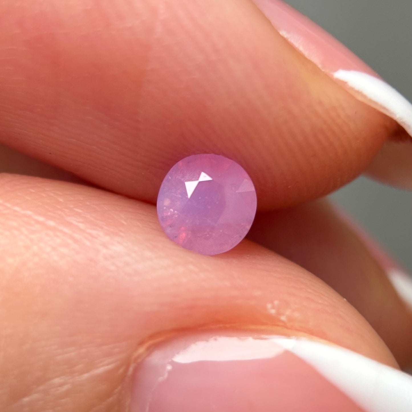 0.49ct Natural Milky Pink Sapphire Vietnam