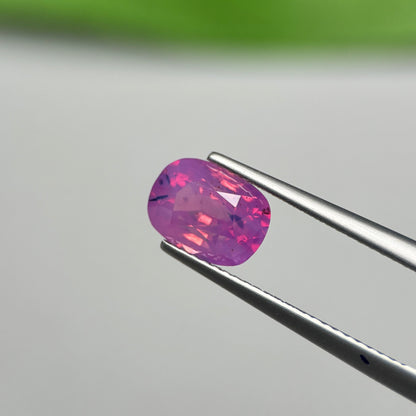 2.52ct Natural Purplish Pink Milky Sapphire Vietnam.